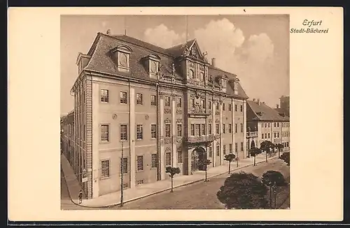 AK Erfurt, Stadt-Bücherei