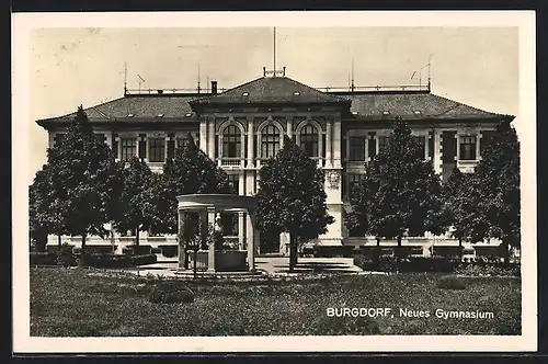 AK Burgdorf, Blick auf das Neue Gymnasium