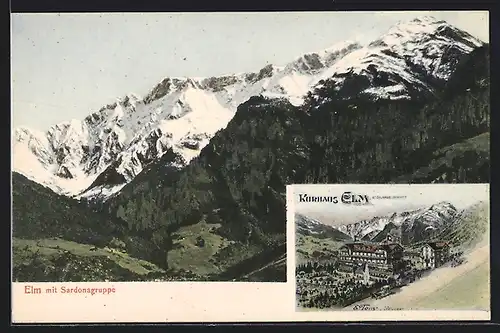 AK Elm, Kurhaus Elm und Sardonagruppe