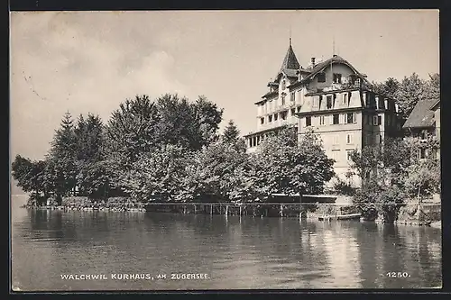 AK Walchwil, Kurhaus, am Zugersee