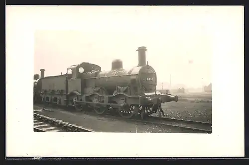 Foto-AK Eisenbahn-Lokomotive mit Nr. 2852