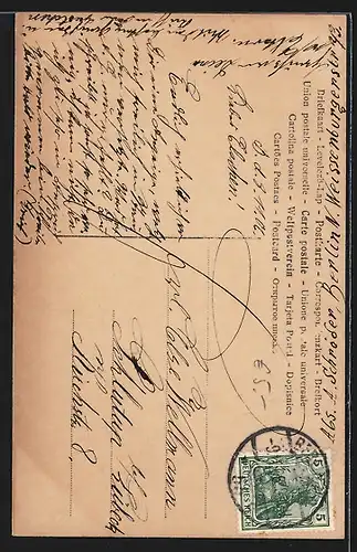 AK Schauspieler Reta Walter und Adolf Hesse, elegant gekleidet