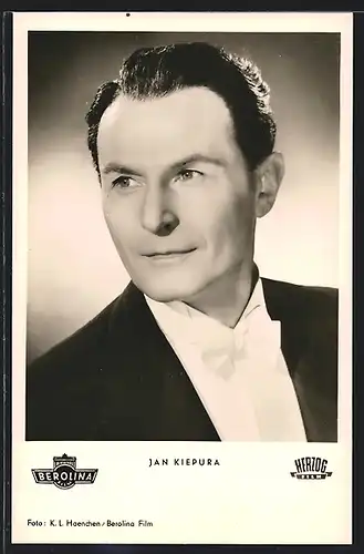 AK Schauspieler Jan Kiepura zur Seite blickend