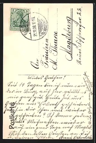 AK Waldemar Spohr als Bettelstudent, Operette