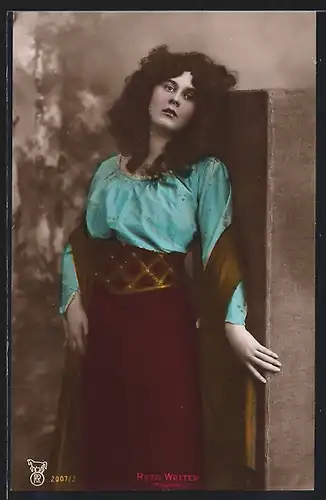 AK Opernsängerin Reta Walter als Mignon