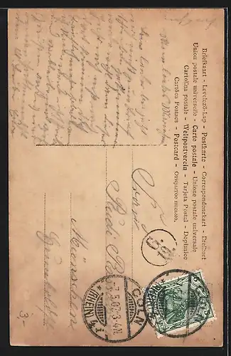 AK Opernsängerin Reta Walter als Mignon