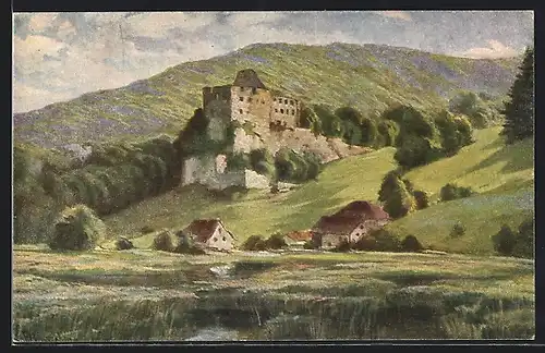 AK Anhausen, Blick zur Schülzburg