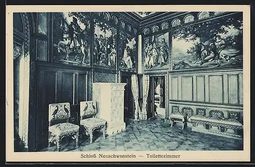 AK Schloss Neuschwanstein, Toilettezimmer