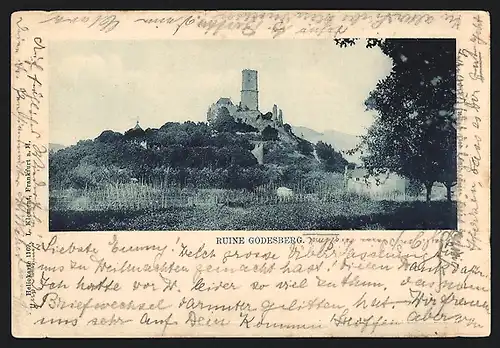 AK Bad Godesberg, Ruine Godesberg