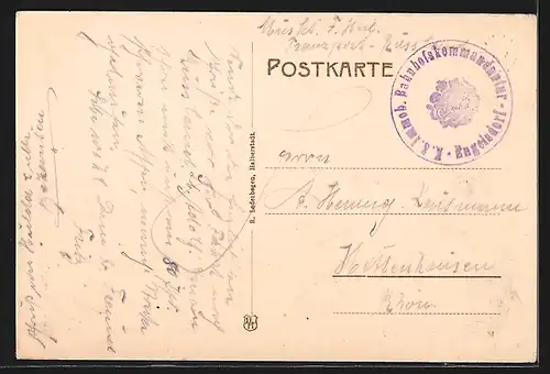 AK Bad Frankenhausen, Kyffhäuser-Denkmal