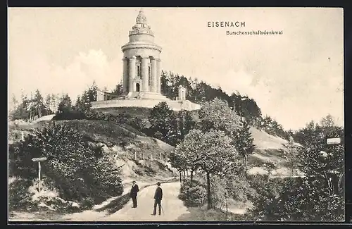 AK Eisenach, Burschenschaftsdenkmal
