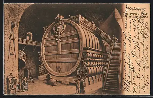 AK Heidelberg, Das grosse Fass