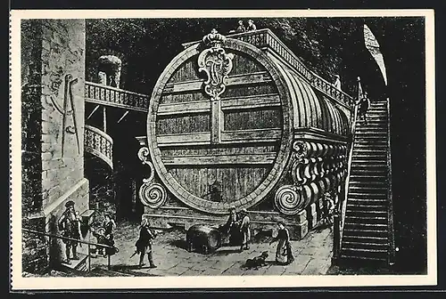 AK Heidelberg, Das grosse Fass