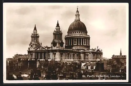 AK London, St. Paul`s Cathedral