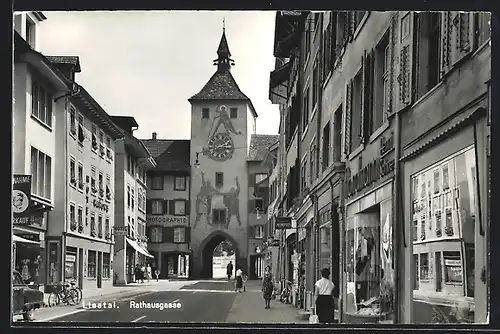 AK Liestal, Blick in die Rathausgasse