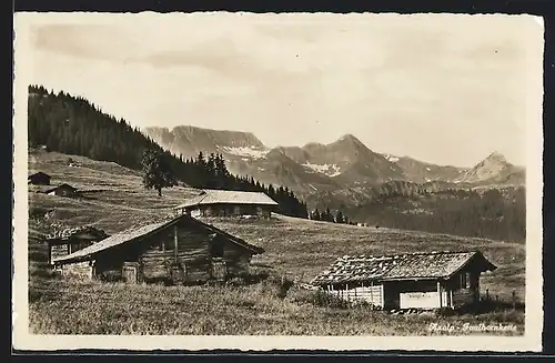 AK Axalp, Blick zur Faulhornkette