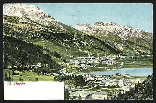 AK Sankt Moritz, Gesamtansicht