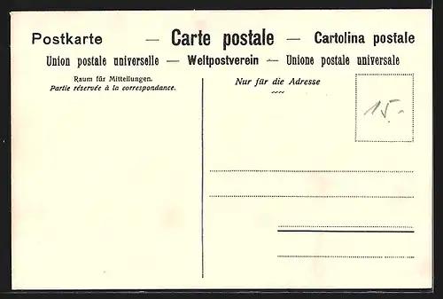 AK Adelboden, Ortspartie mit Kühen auf der Weide