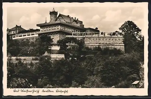 AK Dresden-Weisser Hirsch, Gasthaus Luisenhof