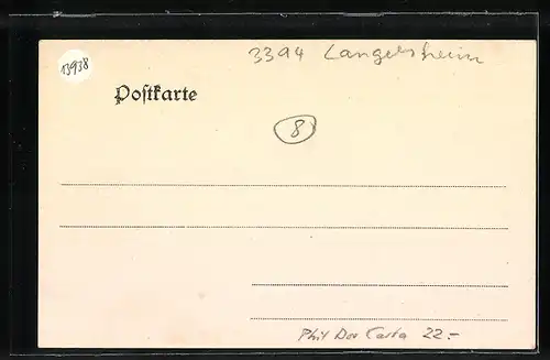 AK Lautenthal i. Oberharz, Grube Maassener Gaipel, Schröder Christian