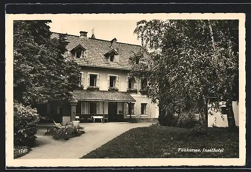 AK Faakersee, Partie am Inselhotel