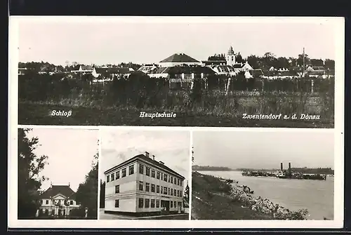 AK Zwentendorf a. d. Donau, Schloss, Hauptschule