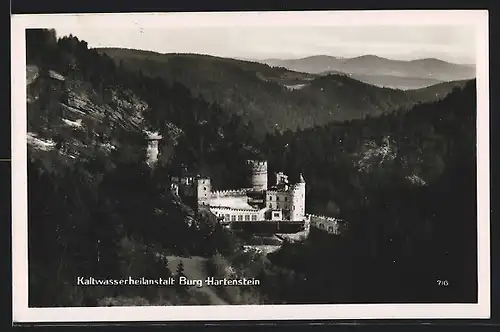 AK Weinzierl am Walde, Kaltwasserheilanstalt Burg Hartenstein