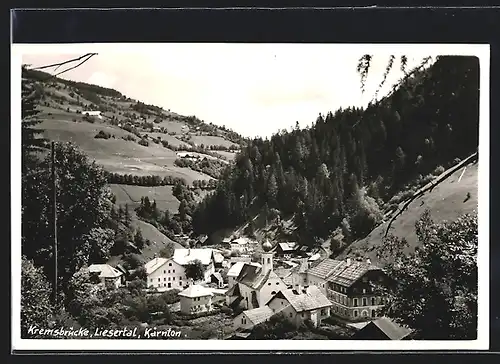 AK Kremsbrücke, Ortsansicht im Liesertal