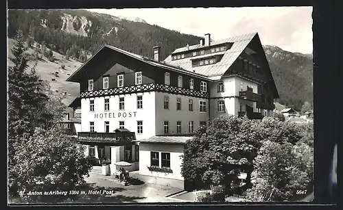 AK St. Anton am Arlberg, Hotel Post