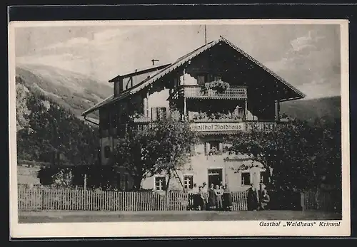 AK Krimml, Gasthof Waldhaus