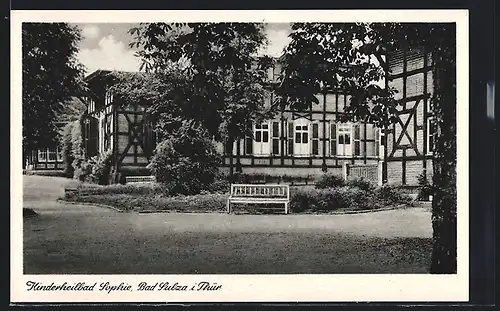 AK Bad Sulza in Thür., Kinderheilbad Sophie
