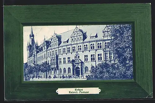 AK Erfurt, Kaiserliches Postamt