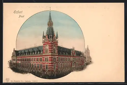 AK Erfurt, Postgebäude