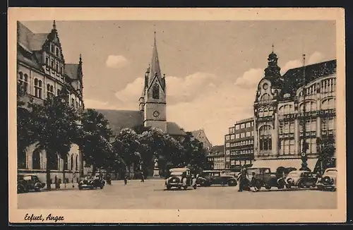 AK Erfurt, Strasse Anger