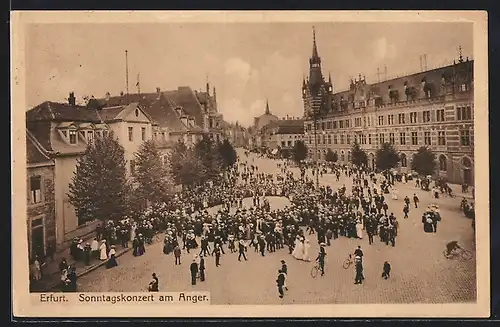 AK Erfurt, Sonntagskonzert am Anger