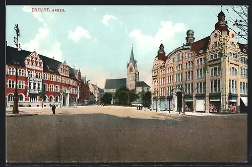 AK Erfurt, Strasse Anger