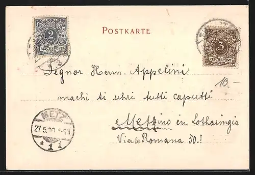 AK Erfurt, Kaufhaus Merkur, Angerstrasse