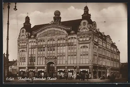 AK Erfurt, Kaufhaus Römischer Kaiser