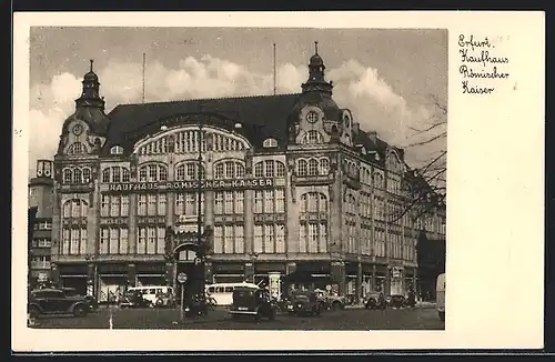 AK Erfurt, Kaufhaus Römischer Kaiser