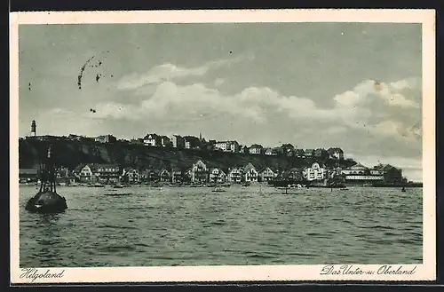 AK Helgoland, Das Unter- und Oberland