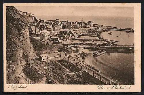 AK Helgoland, Ober- und Unterland