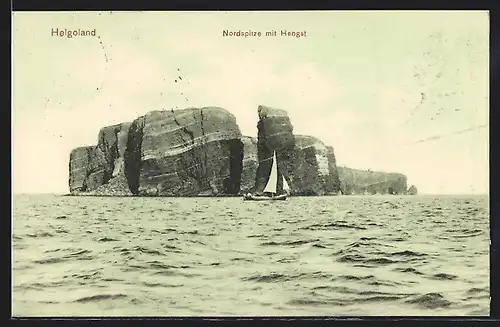 AK Helgoland, Nordspitze mit Hengst