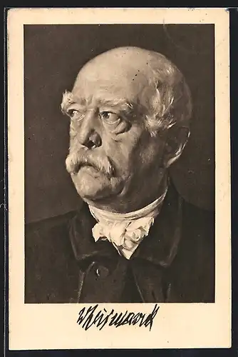 AK Portrait Fürst Otto v. Bismarck