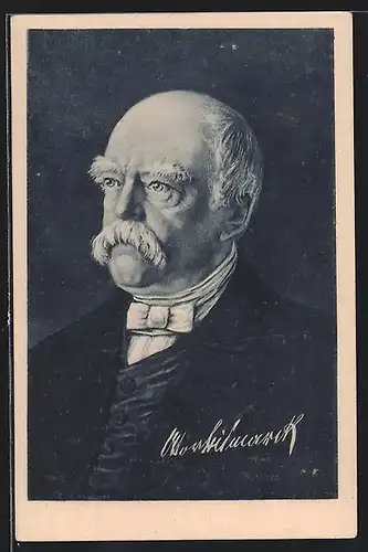 AK Porträt Fürst Otto von Bismarck