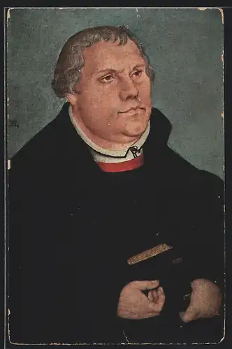 AK Portrait von Martin Luther
