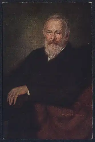 AK Bildnis Prinzregent Luitpold von Bayern, geboren am 12. März 1821, gestorben am 12. Dezember 1912