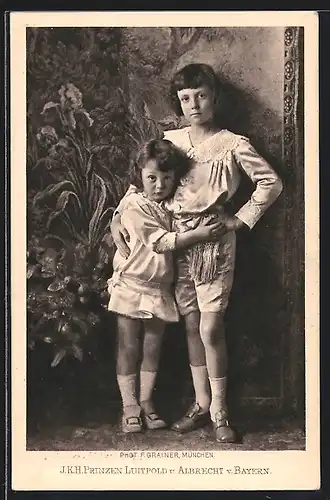 AK IKH Prinzen Luitpold und Albrecht von Bayern
