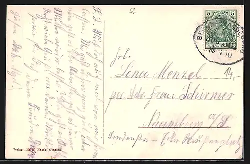 AK Güsen, Breiteweg mit Kirche