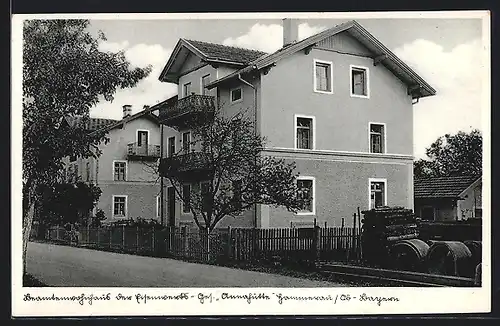 AK Hammerau / Obb., Beamtenwohnhaus des Eisenwerk Annahütte