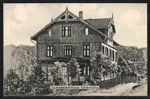 AK Gernrode / Harz, Schwesternhaus Osterhöhe